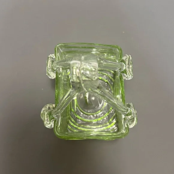 Green Glass Handbag - Picture 3 of 3